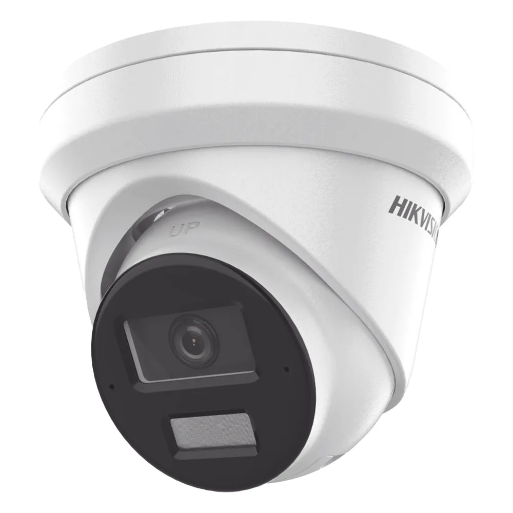 [Dual Light + 2 Micrófonos Integrados] Turret IP 6 Megapixel / Lente 2.8 mm / 30 mts Luz Blanca + 30 mts IR / ACUSENSE / Exterior IP67 / WDR 120 dB / PoE / ONVIF / Micro SD / Metal / ACUSEEK