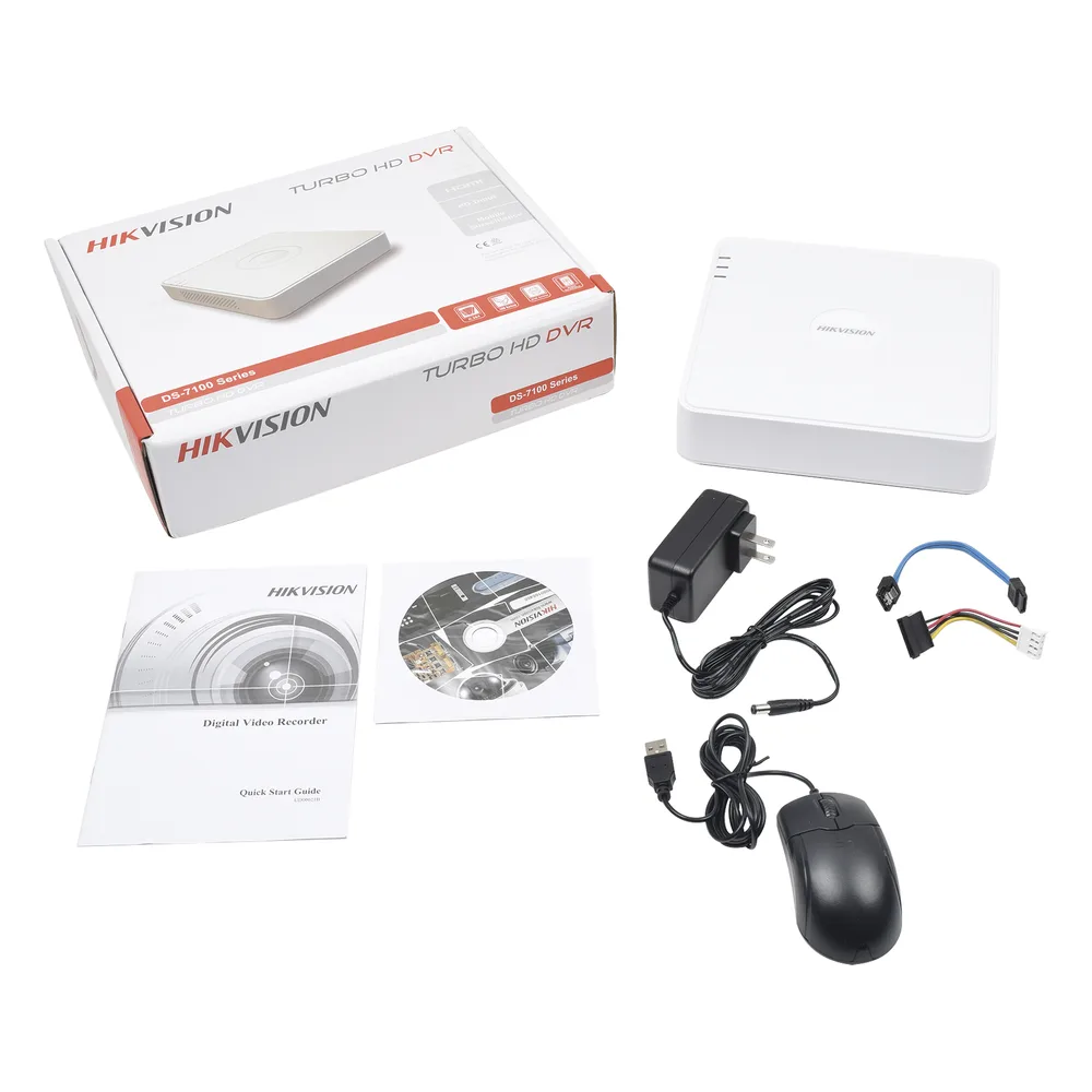 DVR 1080P Lite / 4 Canales Turbo HD + 1 Canal IP / H.264+ / Hik-Connect P2P / 1 canal audio / Salida de video FULLHD – vista 3