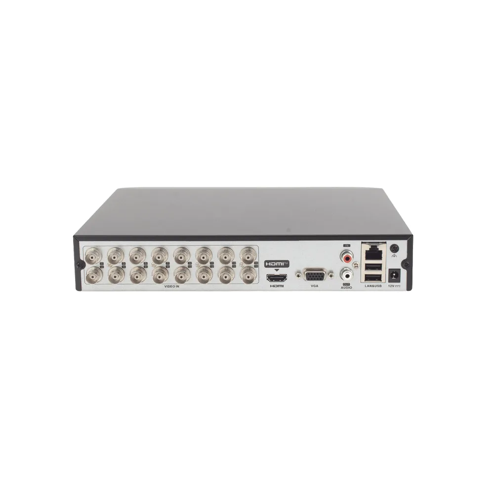 DVR 16 Canales TURBOHD + 8 Canales IP / 5 Megapixel Lite - 3K Lite / Audio Bidireccional por Coaxitron / ACUSENSE (Evita falsas alarmas) / 1 Bahía de Disco Duro / Salida de Video en Full HD – vista 4