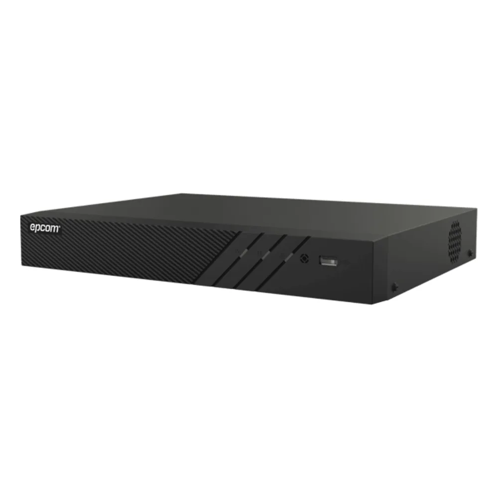 DVR 16 Canales TURBOHD + 8 Canales IP / 5 Megapixel Lite - 3K Lite / Audio Bidireccional por Coaxitron / ACUSENSE (Evita falsas alarmas) / 1 Bahía de Disco Duro / Salida de Video en Full HD