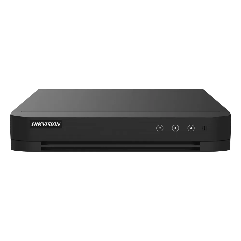 DVR 16 Canales TURBOHD + 8 Canales IP / 5 Megapixel Lite - 3K Lite / Audio de Dos Vías por Coaxitron / ACUSENSE (Evita falsas alarmas) / 1 Bahía de Disco Duro / Salida de Video en Full HD – vista 2