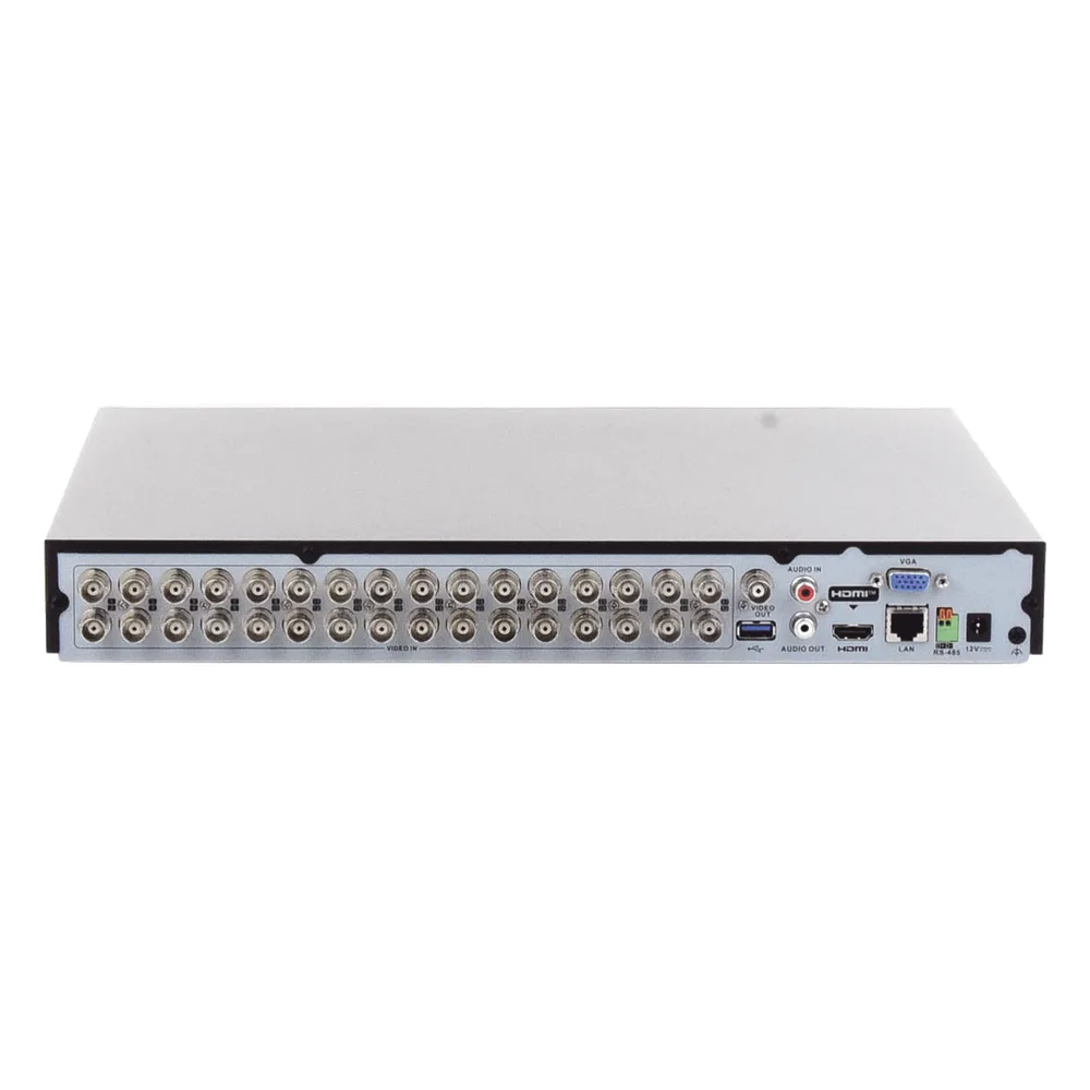 DVR 32 Canales TurboHD + 2 Canales IP / 2 Megapixel (1080p) Lite / Acusense (Evita Falsas Alarmas) / Audio por Coaxitron / H.265+ / Salida de Video en Full HD – vista 4