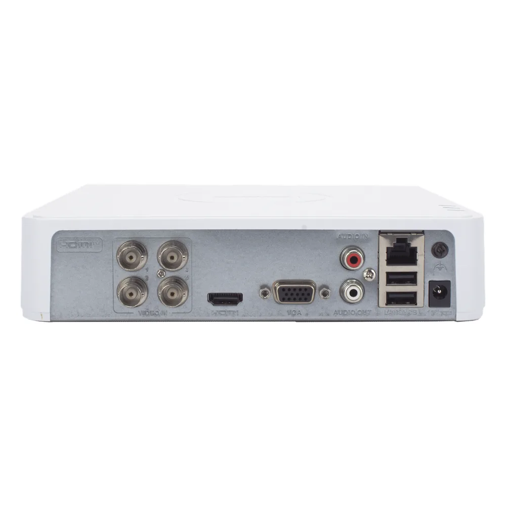 DVR 4 Canales TurboHD + 1 Canal IP / 2 Megapixel (1080p) Lite / Acusense Lite (Busqueda Inteligente Personas Vehiculos) / Audio por Coaxitron / 1 Bahia de Disco Duro / H.265+ / Salida de Vídeo Full HD – vista 5