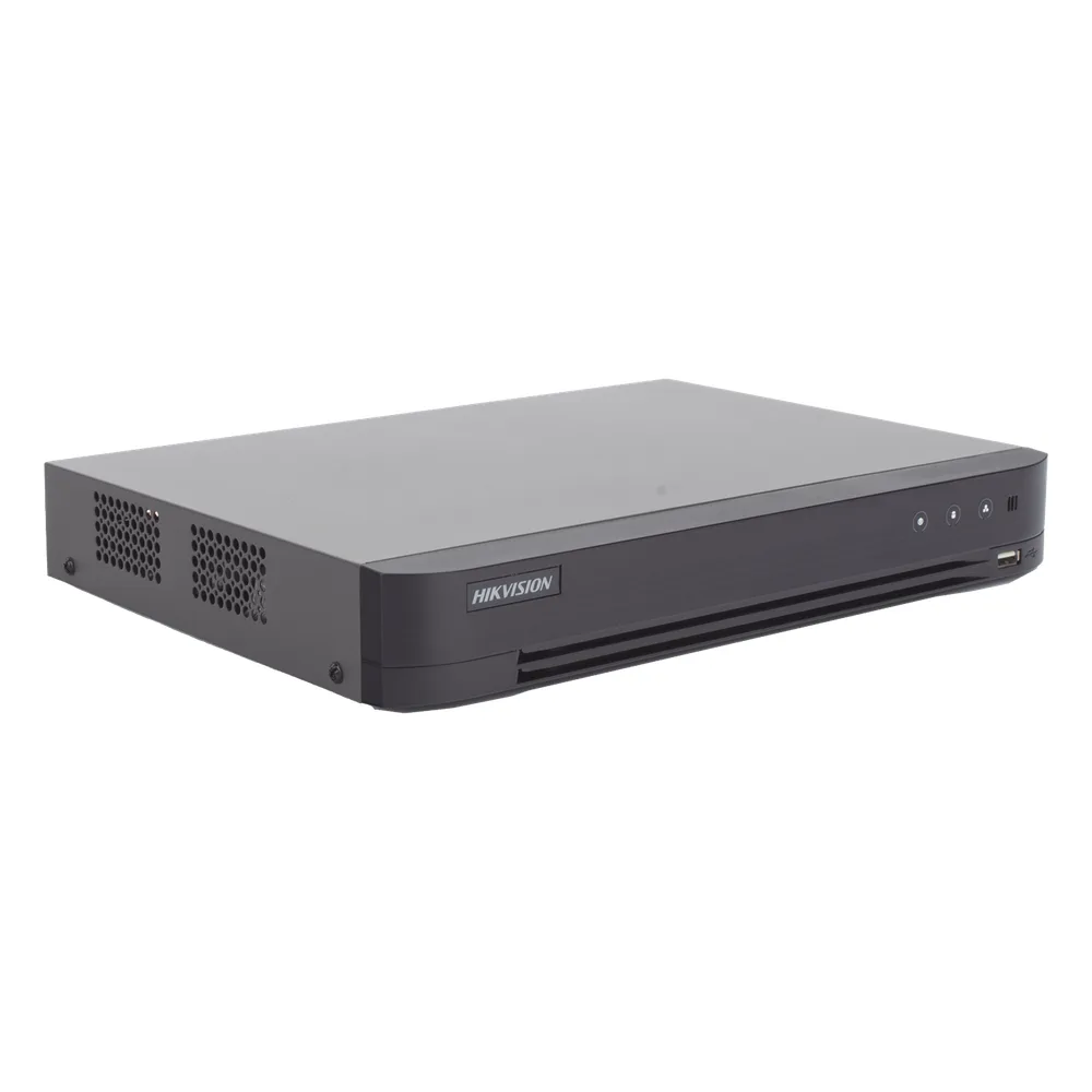 DVR 4 Canales TURBOHD + 4 Canales IP / 8 Megapixel (4K) / Audio de dos vías por Coaxitron / ACUSENSE / Reconocimiento Facial / 1 Bahía de Disco Duro / Salida de Video en Full HD / H.265+ – vista 3