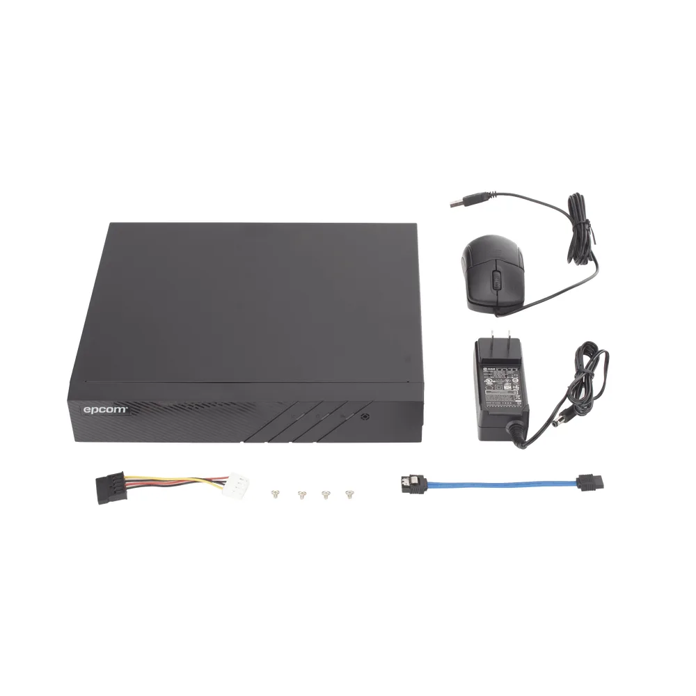 DVR 8 Canales TURBOHD + 8 Canales IP / 8 Megapixel (4K) / Audio Bidireccional por Coaxitron / ACUSENSE / 1 Bahía de Disco Duro / Salida de Video en 4K / H.265+ – vista 8