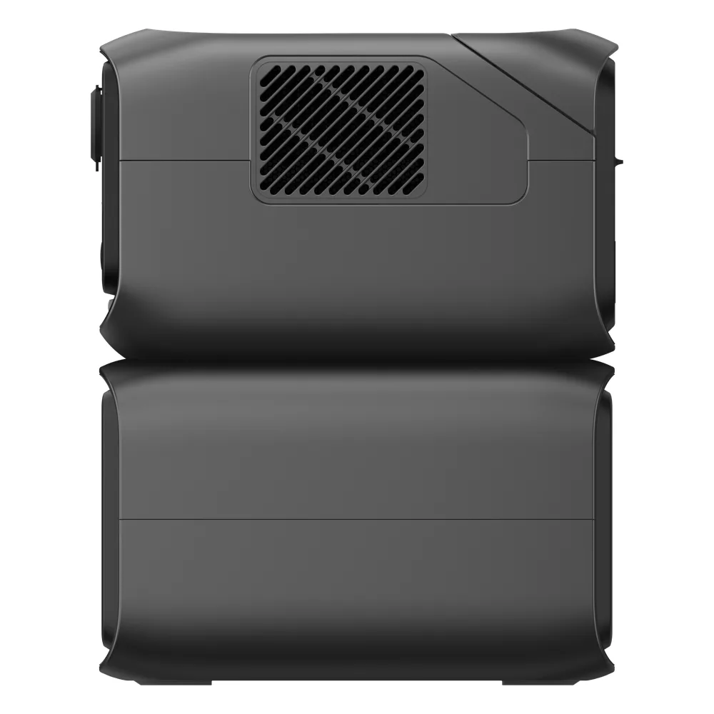 EcoFlow River 3 | Estación de Energía Portátil 858Wh Litio LFP / 2 AC 300 W (Max. 550W) / 1 USB-C 100W / 2 USB -A 12W / Cargador de Coche 8A a 12 o 24V / Conectividad WiFi y Bluetooth (App) / Carga Solar 110W Max. – vista 3