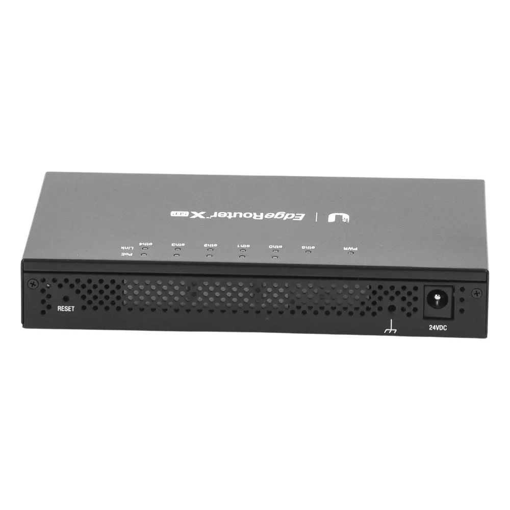 EdgeRouter X SFP de 5 puertos Gigabit + 1 puerto SFP con funciones avanzadas de ruteo – vista 5