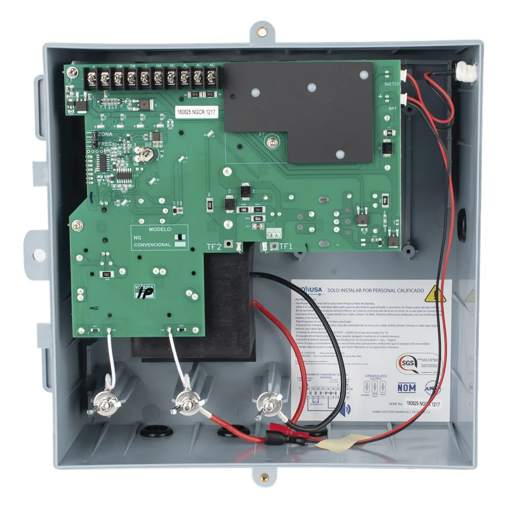 Energizador 12,000Volts-1Joule/ 2500Mts Lineales de Protección / Control Remoto Incluido / Cercas Electrificadas – vista 7