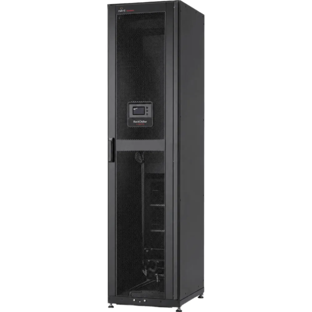 Enfriador In-Row Aire-Agua 45 kW / 42U / 1000 mm (39.4 in) de Profundidad / 200-240 VCA / IP20 / Bastidor Móvil Varistar CP / Hoffman RackChiller