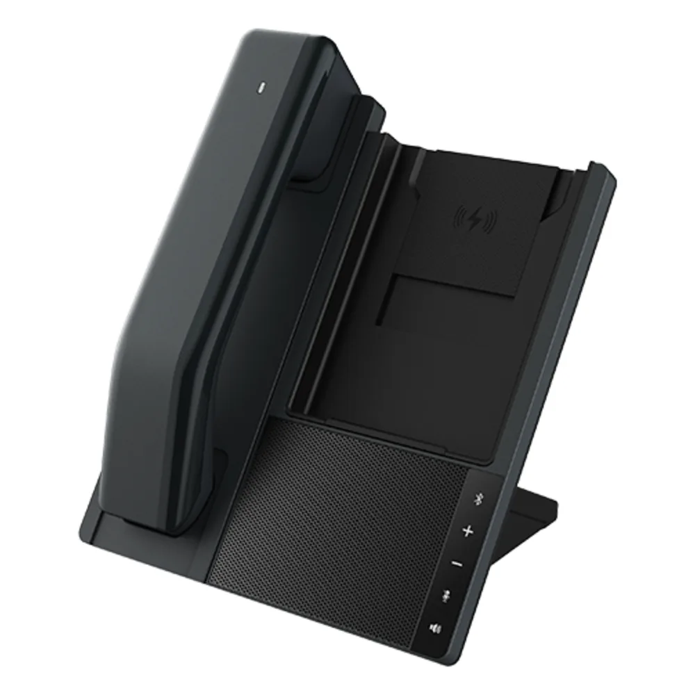 Estación Telefónica Todo en Uno/ Handset Inalámbrico/ Bluetooth / Carga Inalámbrica a Dispositivos Móviles – vista 2