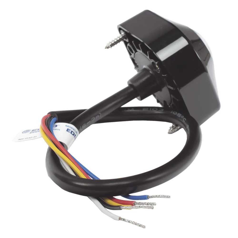 Estrobo Oculto de 6 LED, Ambar/Blanco, Lente Transparente, Bisel Negro – vista 5