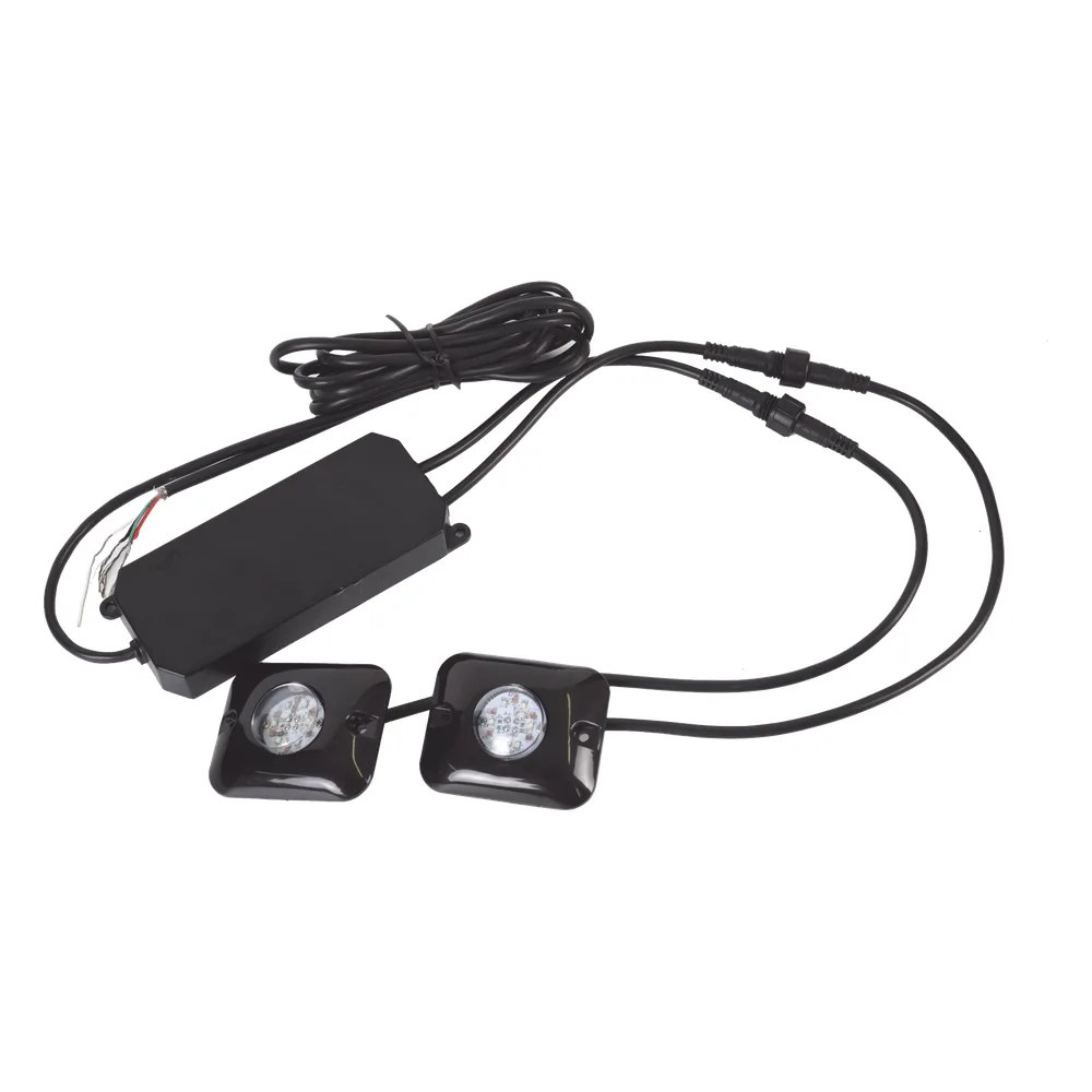 Estrobos Ocultos de 12 LED cada una, Color Rojo/Azul, Ideales para Vehículos Encubierto – vista 2