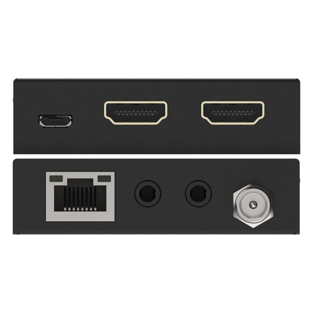 Extensor HDMI 4K@60Hz | PoC Bidireccional | HDR y Dolby Vision | Transmisión hasta 70m por CAT6 | Extractor Audio ARC Solo RX – vista 5