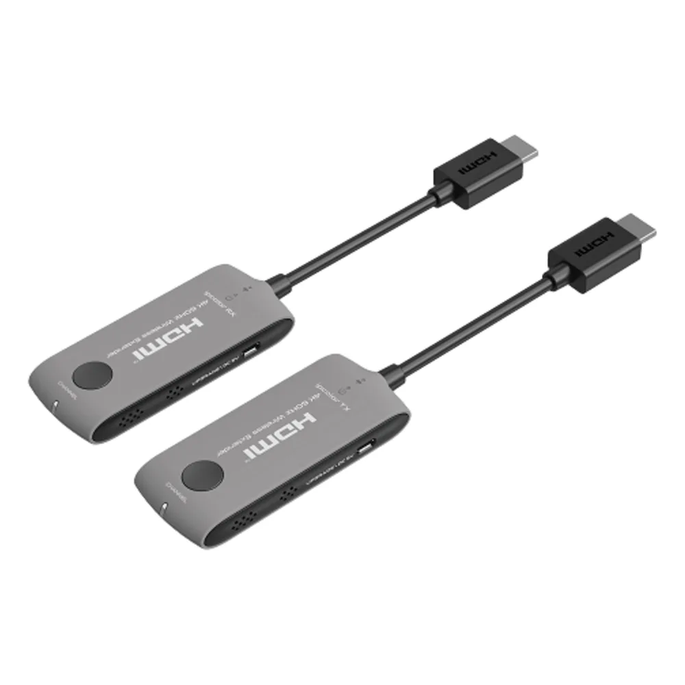 Extensor HDMI Inalámbrico | 4K@60Hz | 20 m | HDMI 2.0 | HDCP 2.2 | Hasta 16 Tx a 1 Rx | 5 GHz | Baja latencia