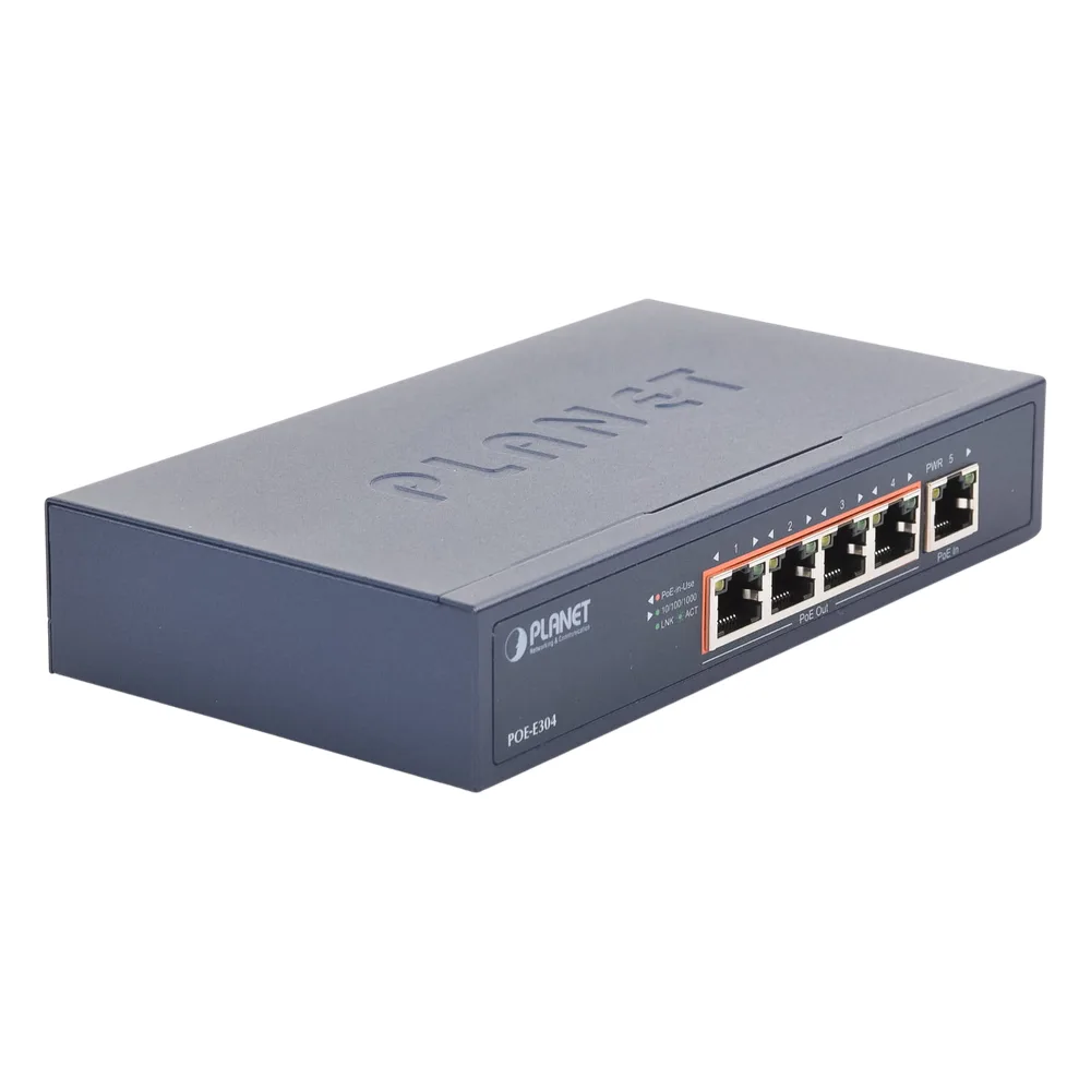 Extensor Ultra PoE de 65 Watts Con 4 Puertos Gigabit de Salida 802.3 af/at – vista 3