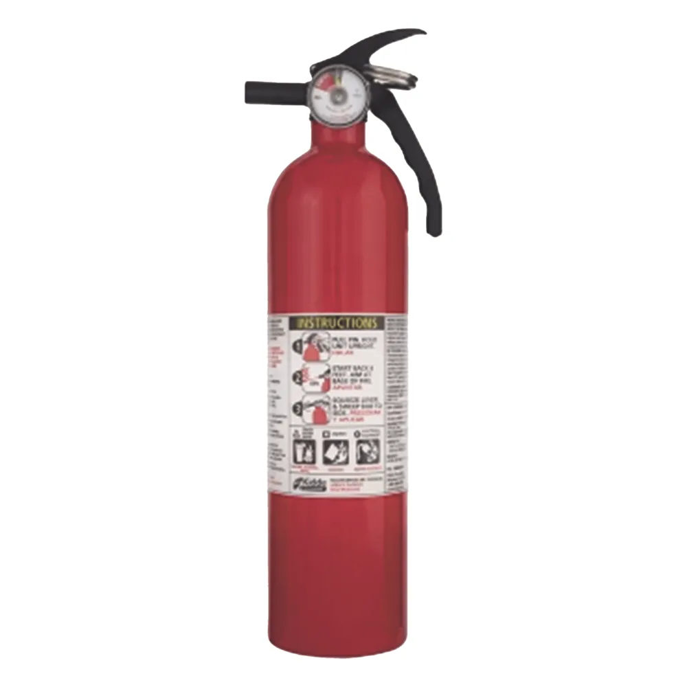 Extintor desechable de polvo químico seco multipropósito para fuegos clase A, B y C, 2.6 lb, con soporte metálico, paquete de 6 – vista 2