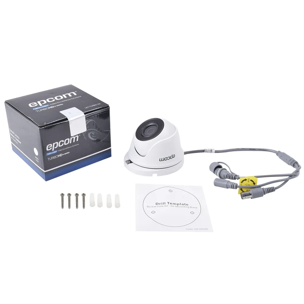 Eyeball TURBOHD 1 Megapixel (720p) / METALICA / Gran Angular 92° / Lente 2.8 mm / IR Inteligente 20 mts / Exterior IP66 / TVI-AHD-CVI-CVBS / dWDR – vista 3