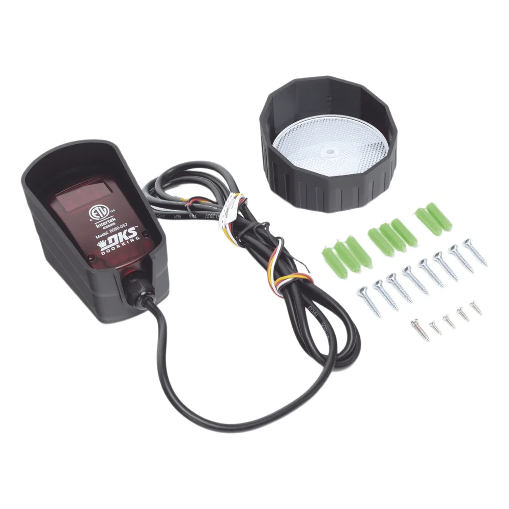 Fotocelda Reflectiva Para Motores y Barreras Doorking / Alcance de Hasta 10 Metros