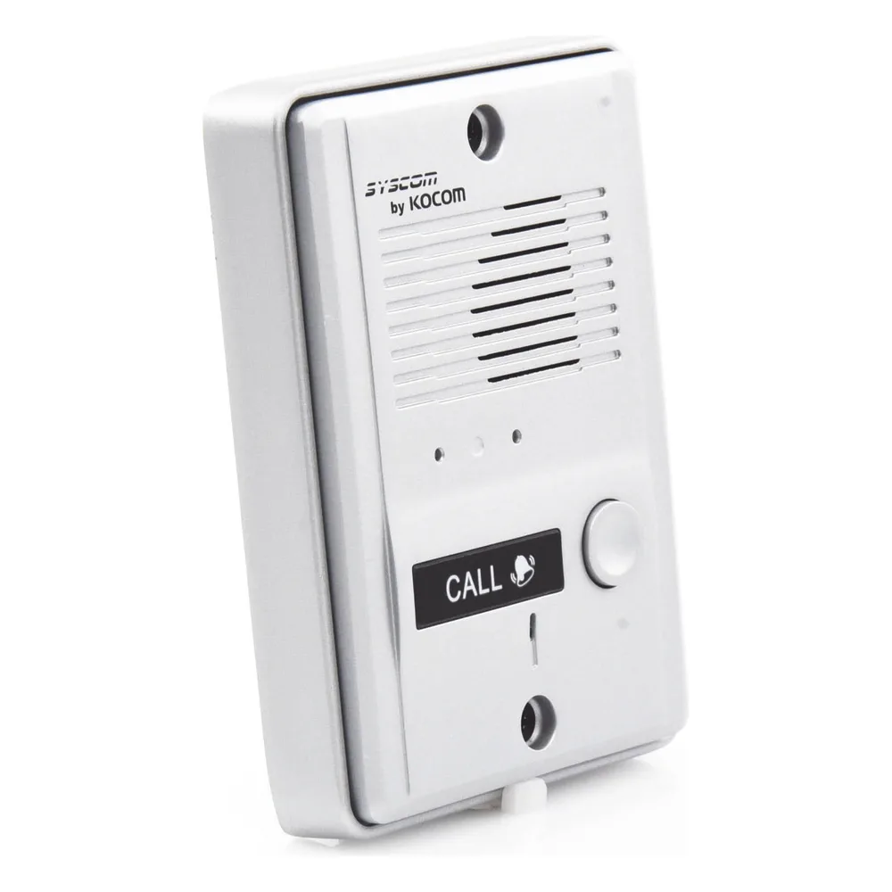 Frente de calle metálico para audio porteros – vista 3