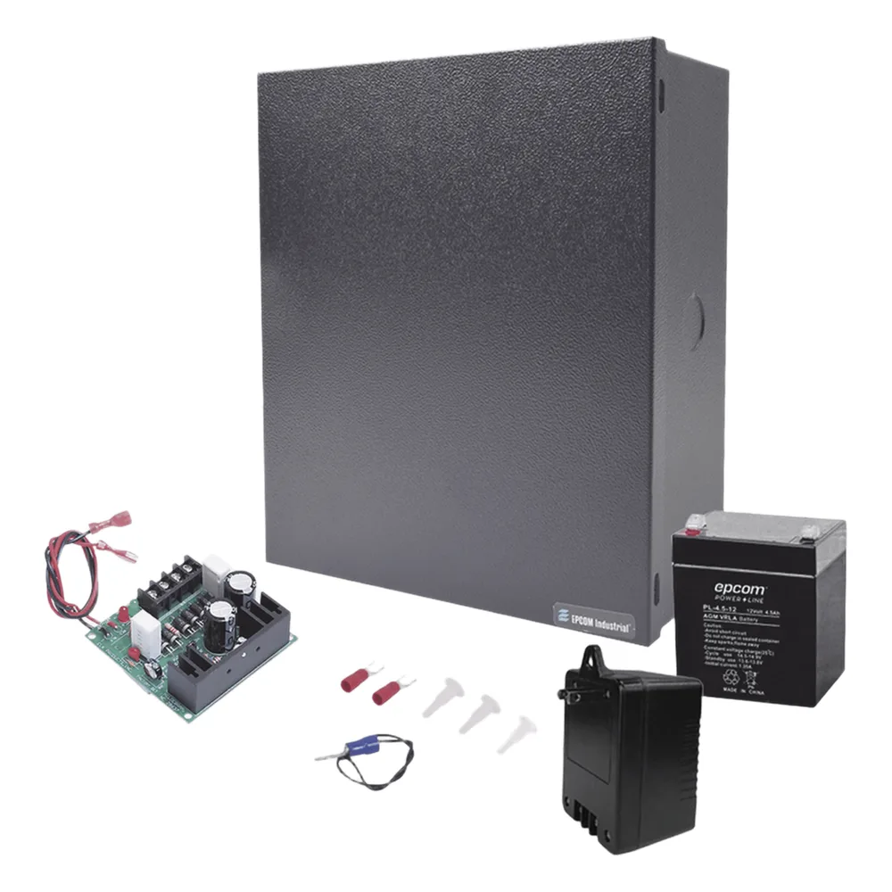 Fuente de 12 Vcc/1A para Control de Acceso con Batería Incluida LK5.512