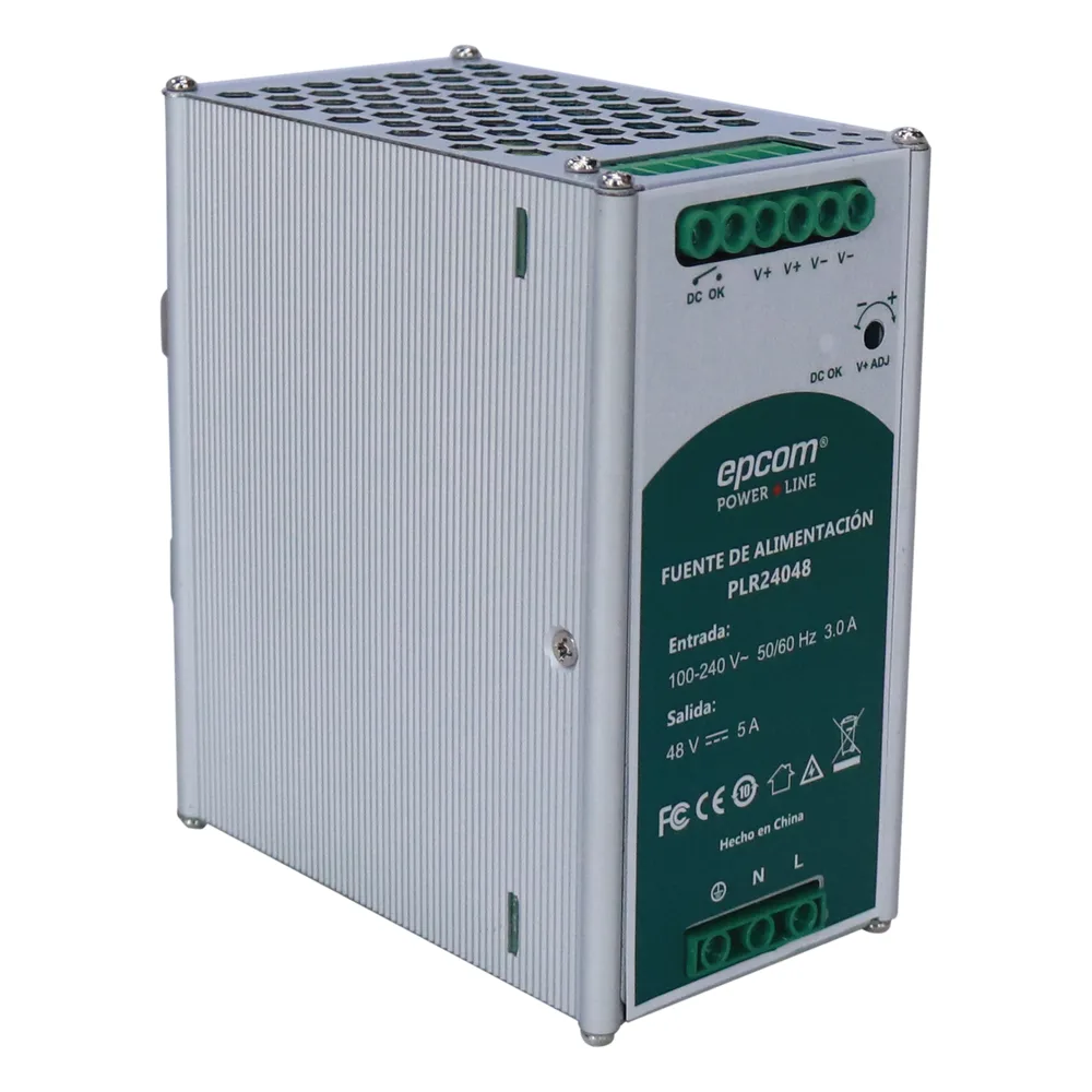 FUENTE DE ALIMENTACION 48 VCC / DIN RIEL /  5 AMPERES / 240 W – vista 2
