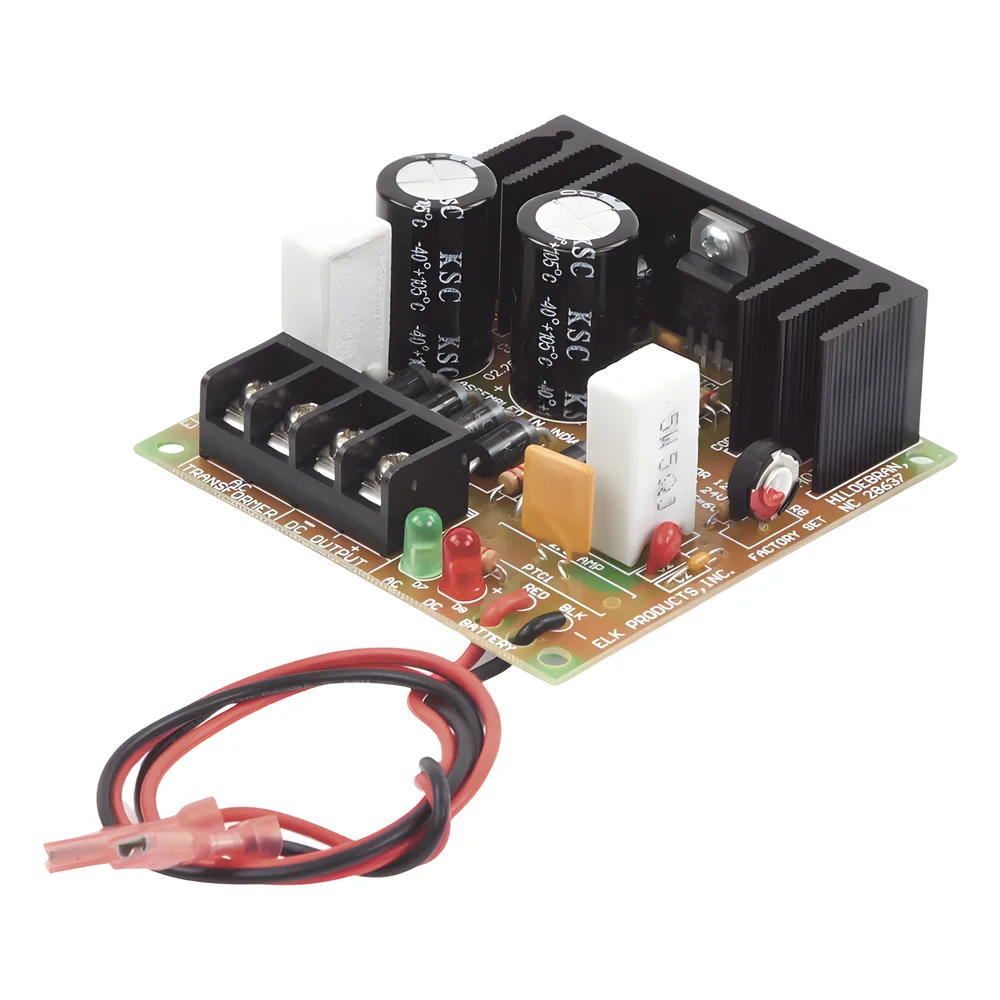 Fuente de Poder 6Vcc, 12Vcc o 24Vcc / Con Opción de Respaldo de Batería / En Caja de Plástico – vista 2