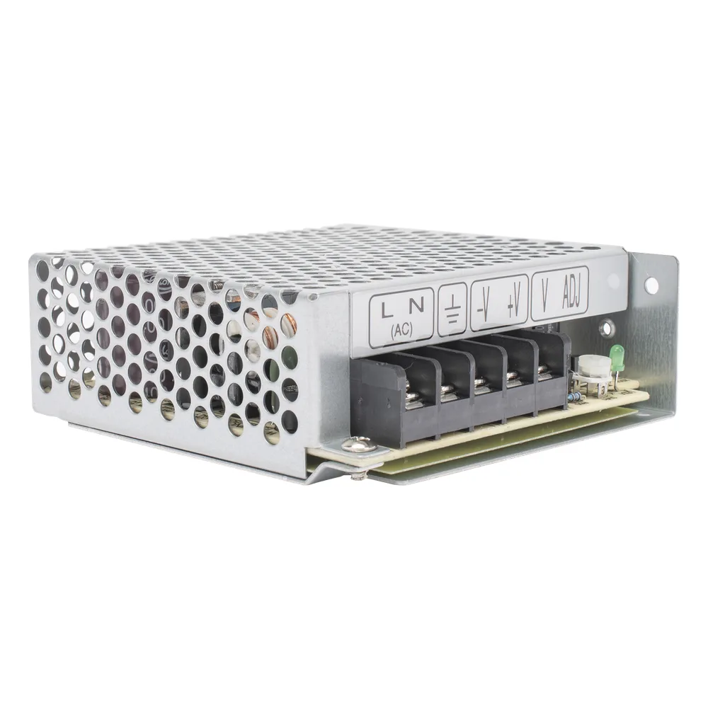 Fuente de poder industrial conmutada / 50W / 12Vcc / 4.2A / Entrada: 100-240Vca / Montaje en chasis – vista 3