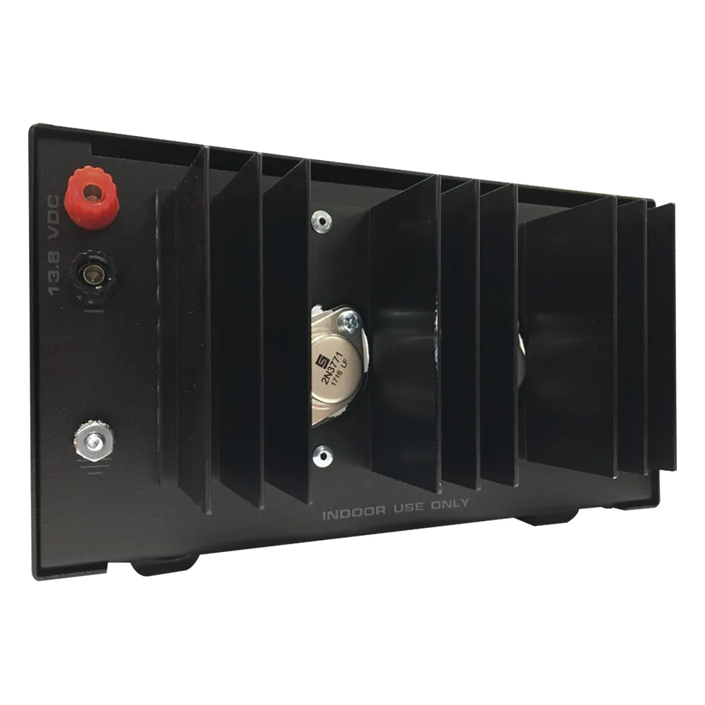Fuente de Poder Lineal / 13.8 Vcc 12 A / Regulación Electrónica / Protección Sobrecorriente / Disipador Térmico / Radios 30W – vista 3