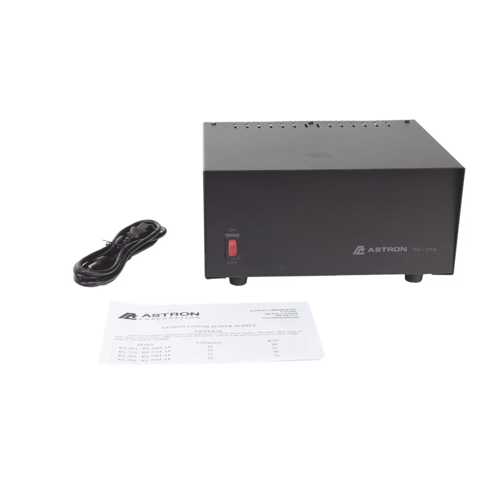 Fuente de Poder Lineal / 13.8 Vcc 35 A / Regulación Electrónica / Disipador Térmico / Voltaje Universal / Alta Potencia – vista 6