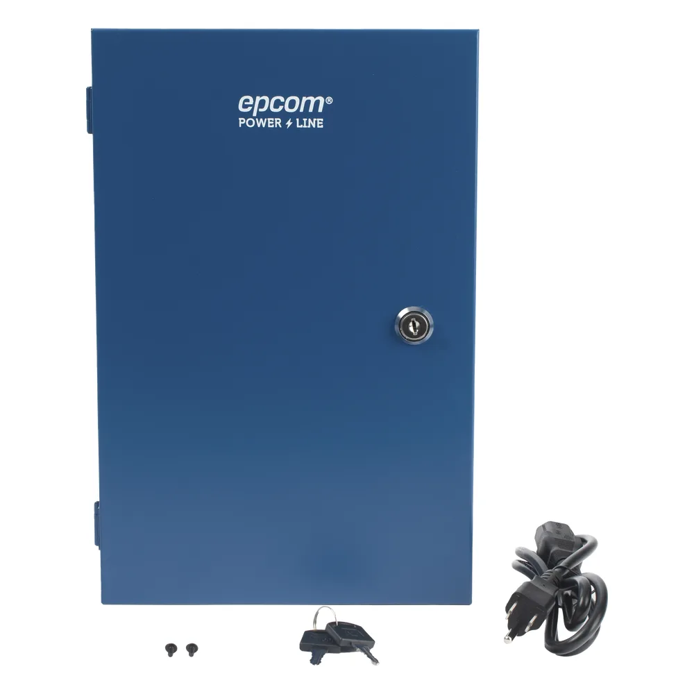 Fuente de Poder Profesional HEAVY DUTY @ 20 Amperes / Compatible con cámaras 4K / 16 Canales / Hasta 1.25A por Salida / Ajuste Independiente de 11 a 15 Vcc por Salida / Protección Contra Sobrecargas / Filtro de Ruido Especial para Cám – vista 3