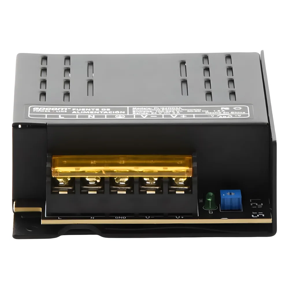 Fuente Industrial Epcom Power Line Tipo DIN Rail 24Vcc 3Amperes – vista 7