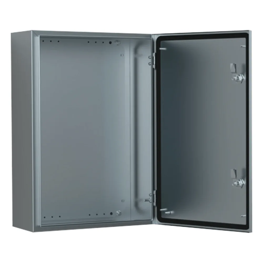 Gabinete de Acero Inoxidable 304L ASR IP66 1000x800x300 mm / 2 Cerraduras / Montaje Placa 2 mm