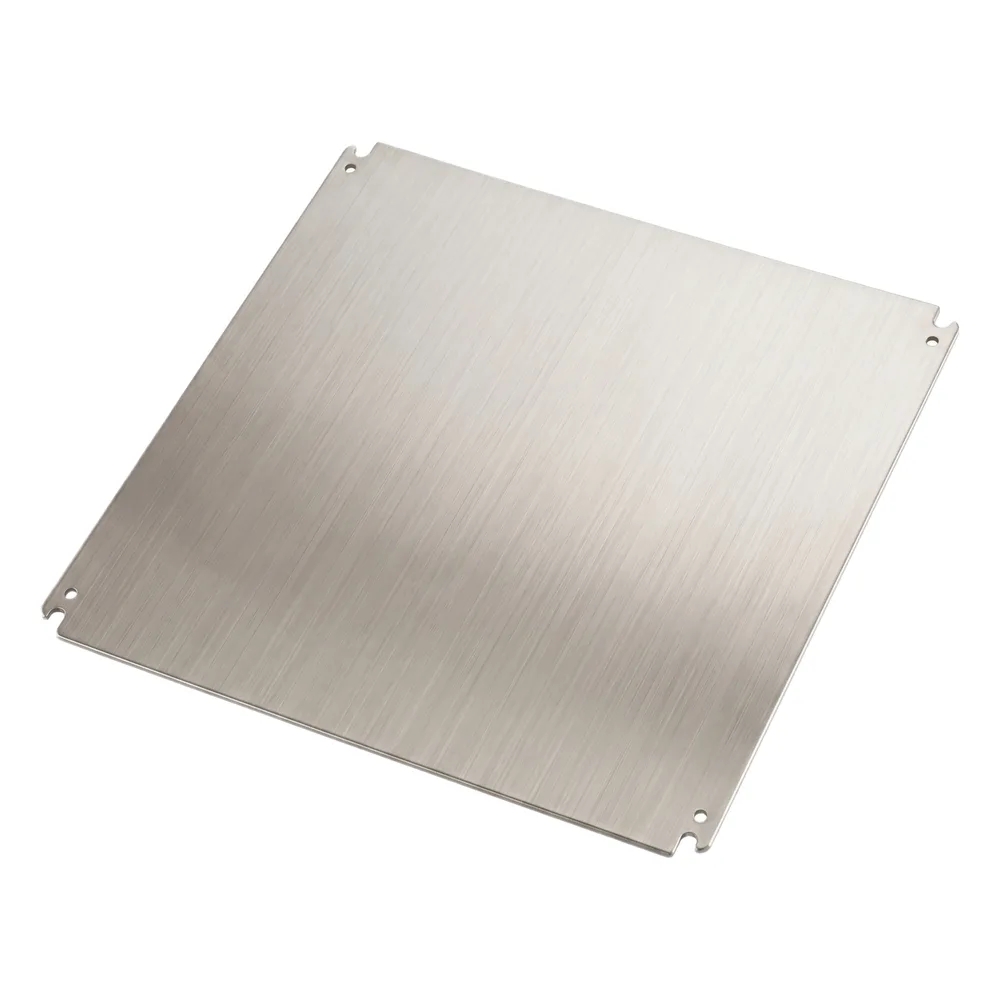 Gabinete de Acero Inoxidable 304L ASR IP66 400x300x150 mm (15.7 x 11.8 x 5.9 in) / 2 Cerraduras / Montaje Placa 2 mm – vista 3