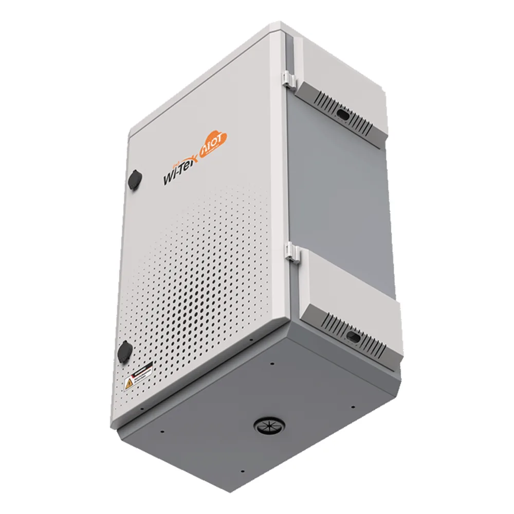 Gabinete de Acero Ventilado para Exterior 380 x 660 x 240 mm con Rieles DIN y 4 Placas Laterales para Montaje de Equipos por Fuera – vista 4