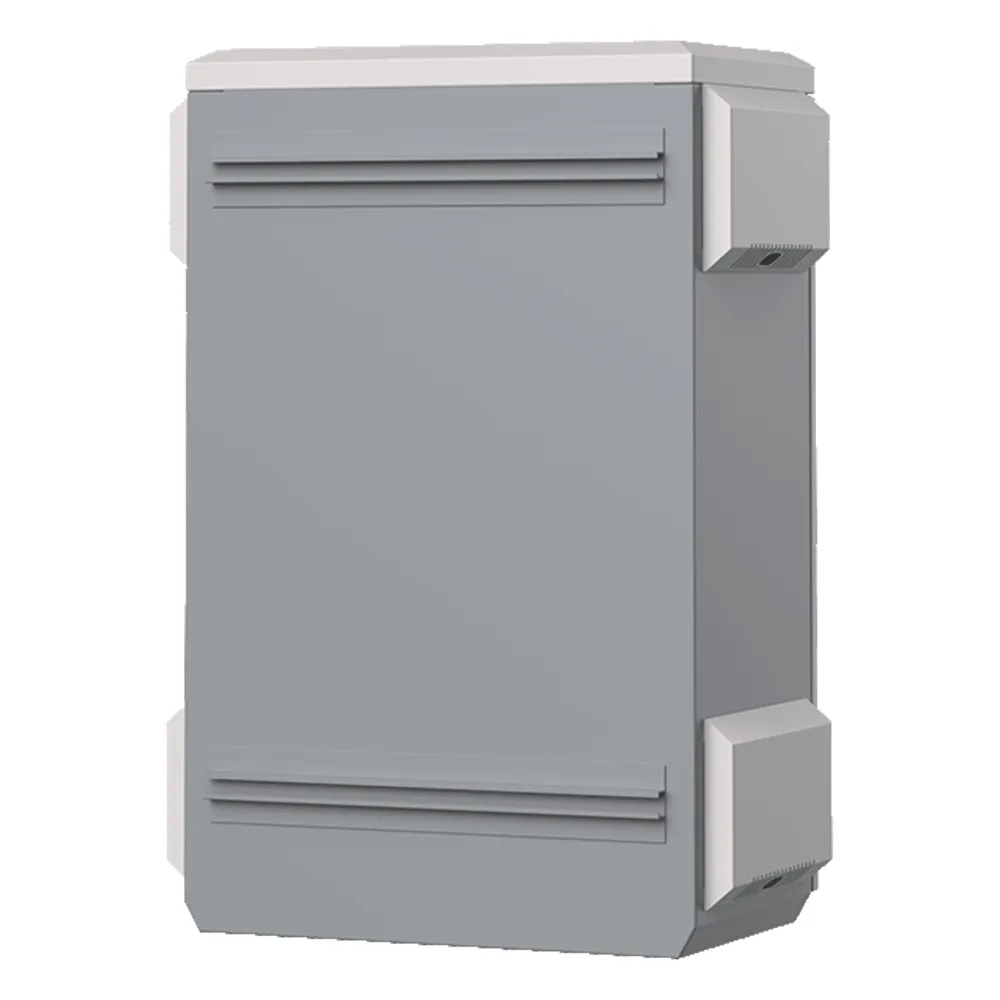 Gabinete de Acero Ventilado para Exterior 380 x 660 x 240 mm con Rieles DIN y 4 Placas Laterales para Montaje de Equipos por Fuera – vista 6