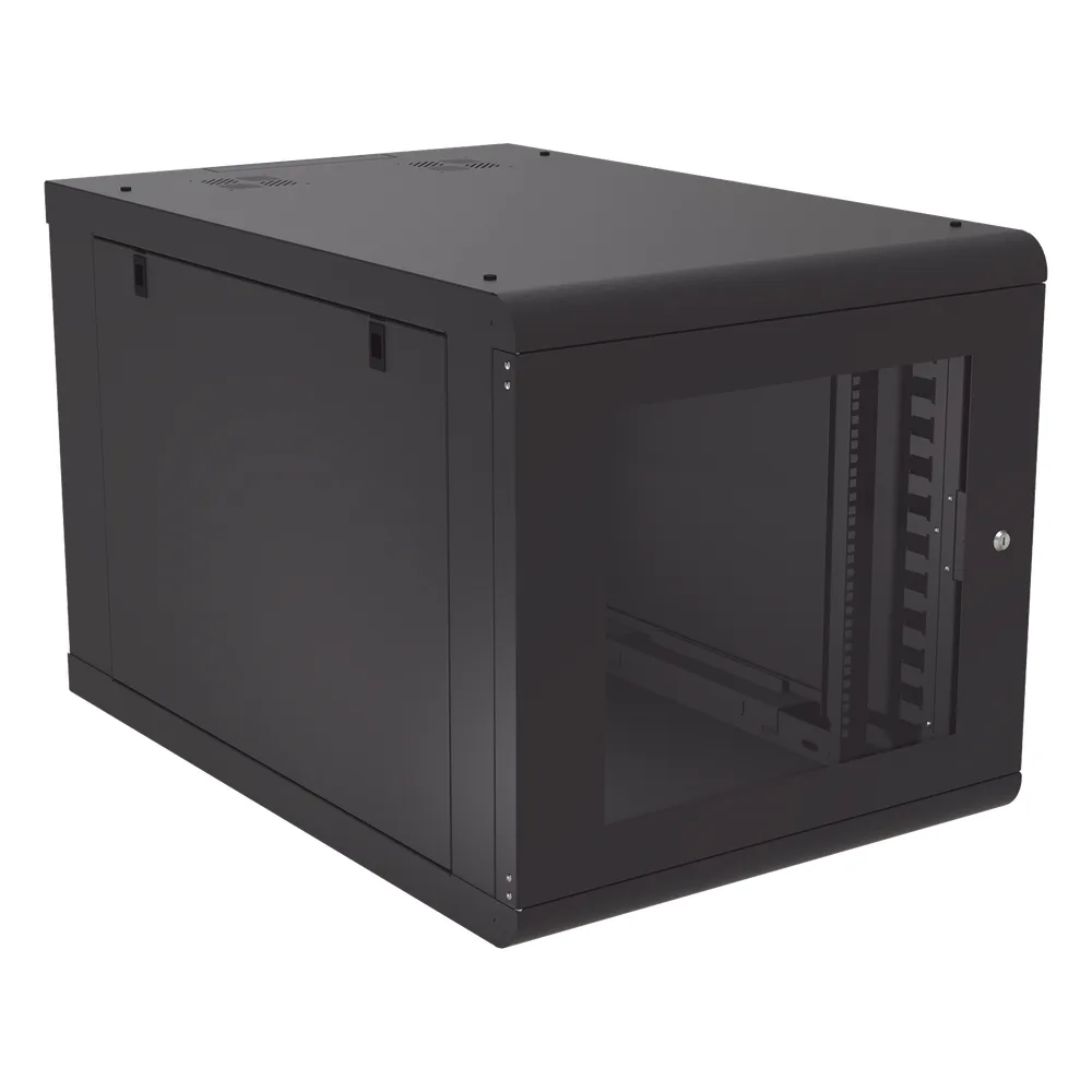 Gabinete de Pared 12U de 1027 mm de Profundidad: Máxima Profundidad y Protección en Acero Reforzado, Ideal para UPS y Servidores de 19"