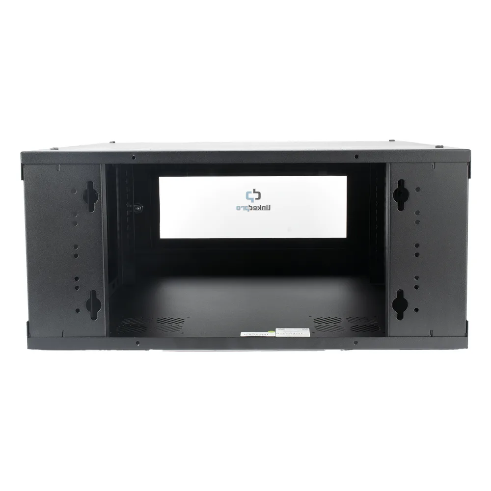 Gabinete de Pared con Puerta de Cristal Templado, 635mm de Profundidad, 4U Rack de 19'', Acero Reforzado – vista 5