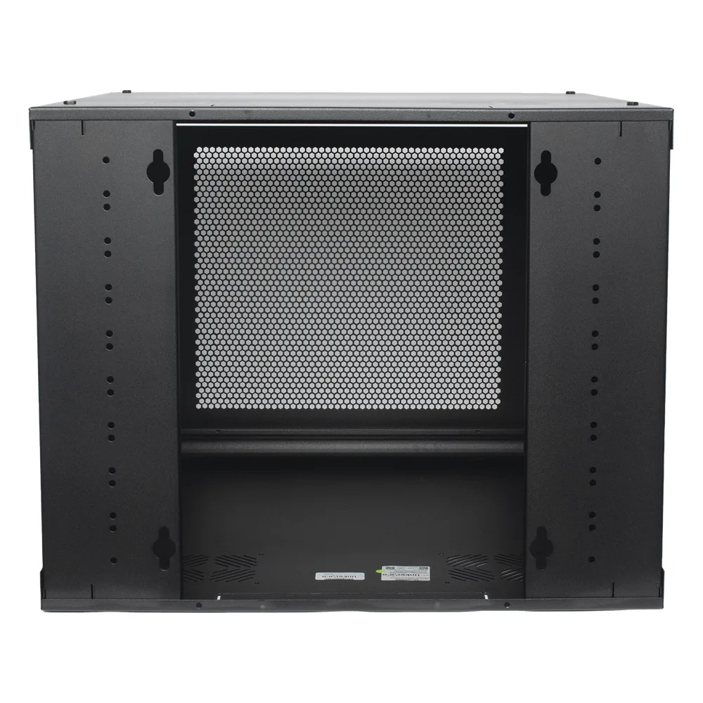 Gabinete de Pared con Puerta Perforada, 635mm de Profundidad, 9U Rack de 19 in, Acero Reforzado – vista 5