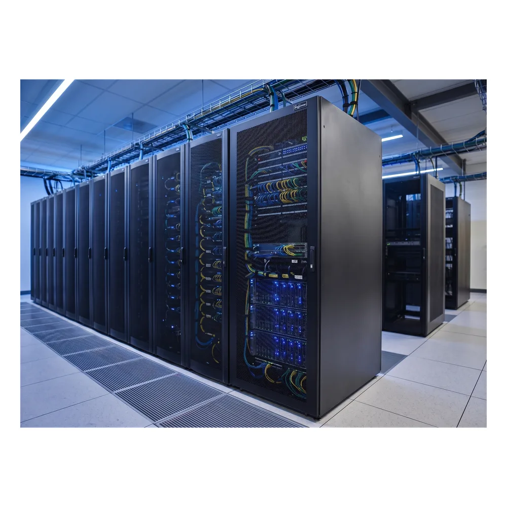 Gabinete de Telecomunicaciones ProLine S1, 600 mm de Ancho, 1000 mm de Profundidad, 45 UR, Color Negro – vista 2