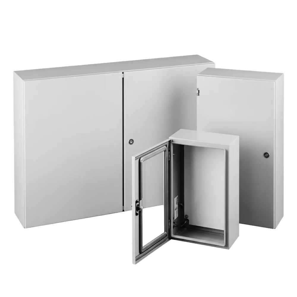Gabinete Eléctrico de Control (Línea Concept) de 508x508x203 mm NEMA 4/12, Acero Color Gris Claro – vista 2