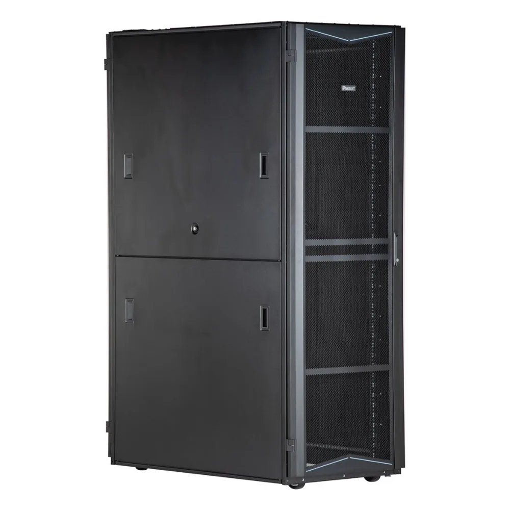 Gabinete FlexFusion para Centros de Datos, 45 UR, 600 mm de Ancho, 1070 mm de Profundidad, Fabricado en Acero, Color Negro – vista 3