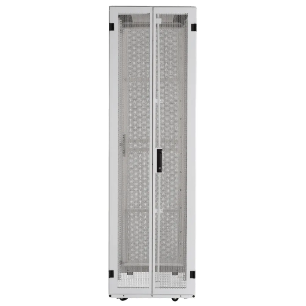 Gabinete FlexFusion™ XGL (Light) para Centros de Datos, 48 UR, 800 mm de Ancho, 1200 mm de Profundidad, Fabricado en Acero, Color Blanco
