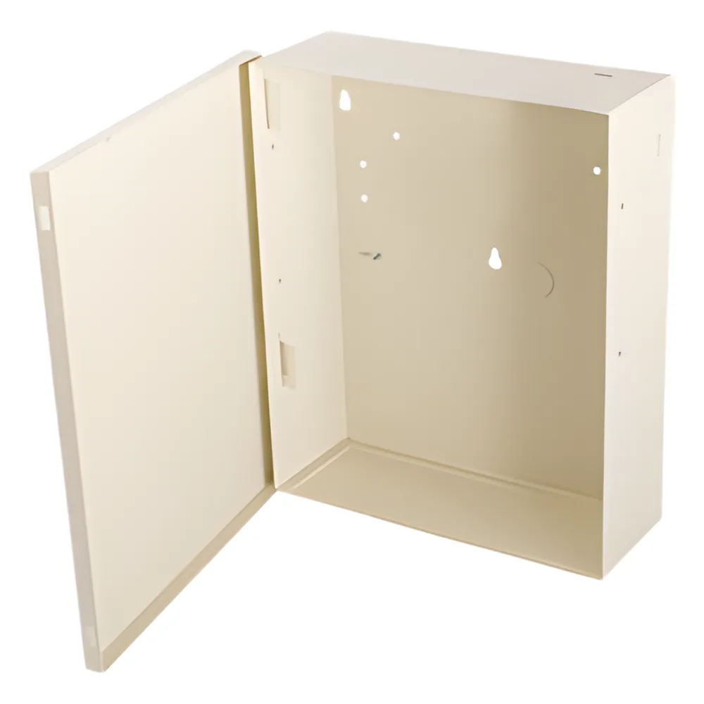 Gabinete Metálico de Pared Multiples Usos / Acero Calibre 26 / 232 x 281 x 85 mm / Interior