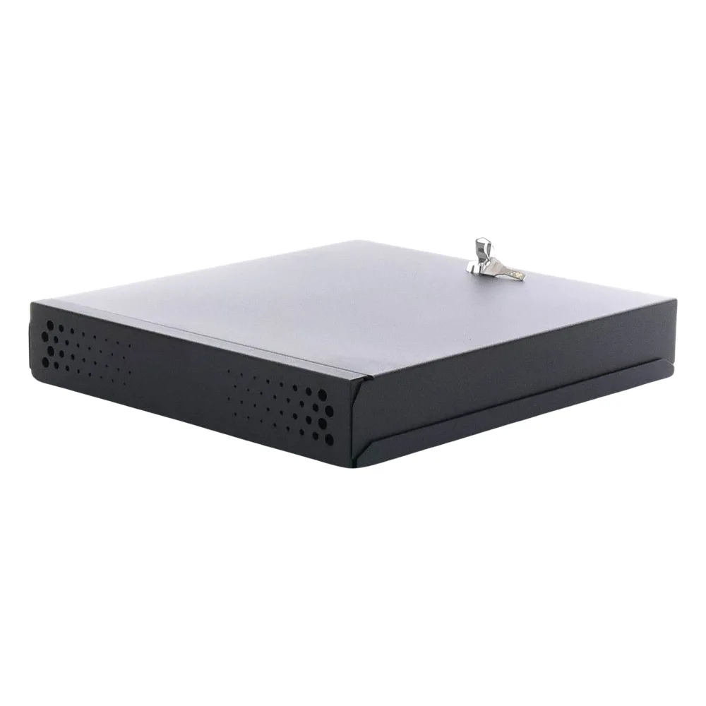 Gabinete Metálico de Seguridad para DVR/NVR, Ancho 396 mm x 78 mm de Alto x – vista 6