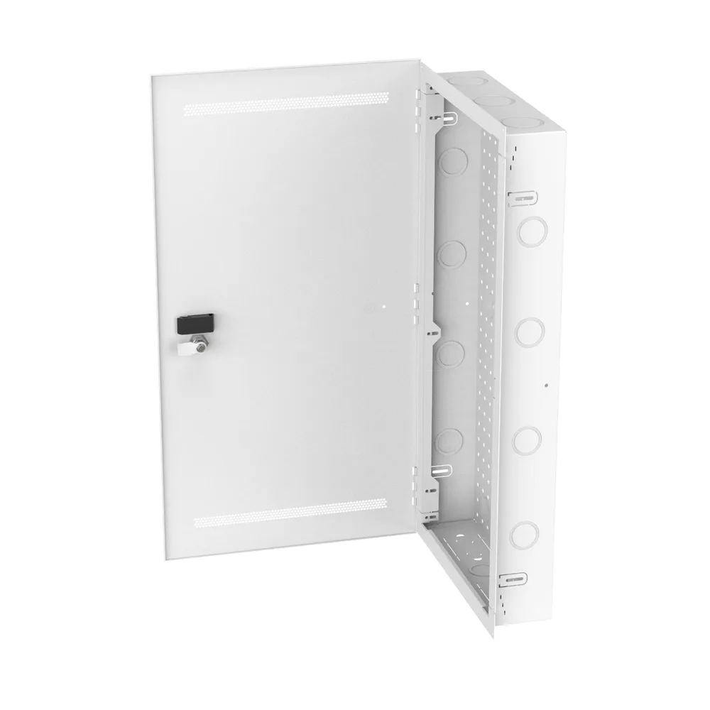 Gabinete Multipropósito de Montaje en Pared, de 28 in de Altura, Con Puerta Reversible, Fabricado en Acero, Color Blanco – vista 3