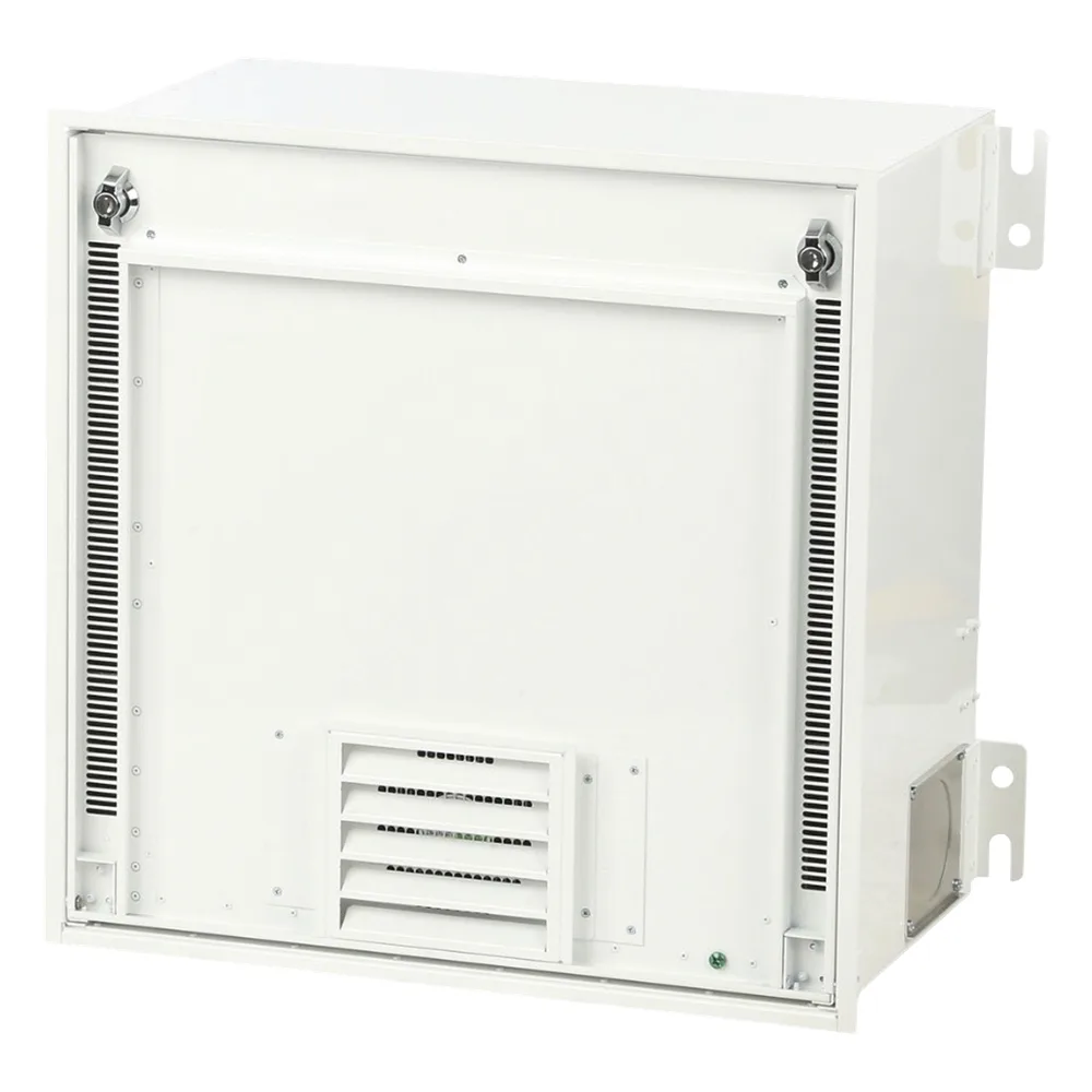Gabinete PanZone Premium, de Montaje en Techo, Con 2 UR Para Equipo Activo y 6 UR Para Paneles de Parcheo, Fabricado en Acero, Color Blanco – vista 4