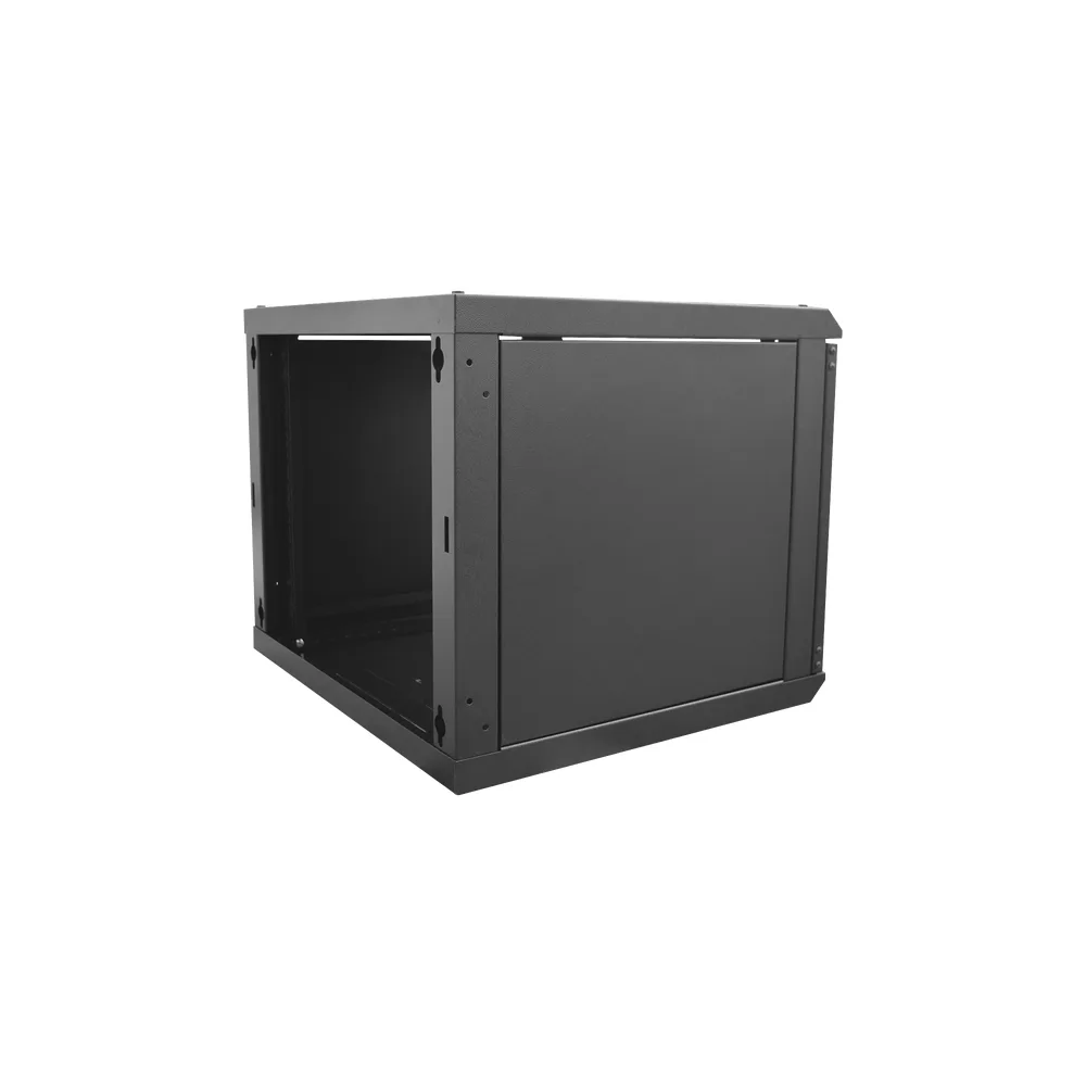 Gabinete para Montaje en Pared Fijo, con 9 Unidades de Rack, de 19in, Puerta de Cristal Templado, Fabricado en Acero – vista 7