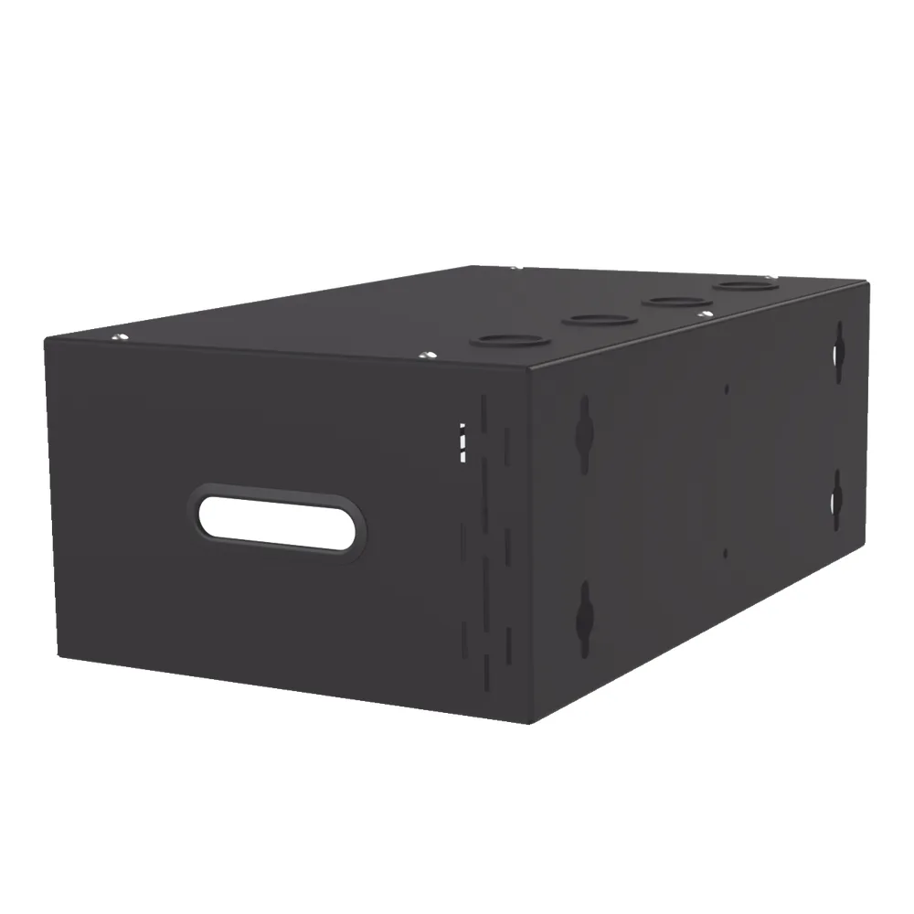 Gabinete para Montaje en Pared liviano, 4 Unidades de rack, Profundidad máxima de trabajo 250 mm, Se envía el Gabinete Armado. – vista 2