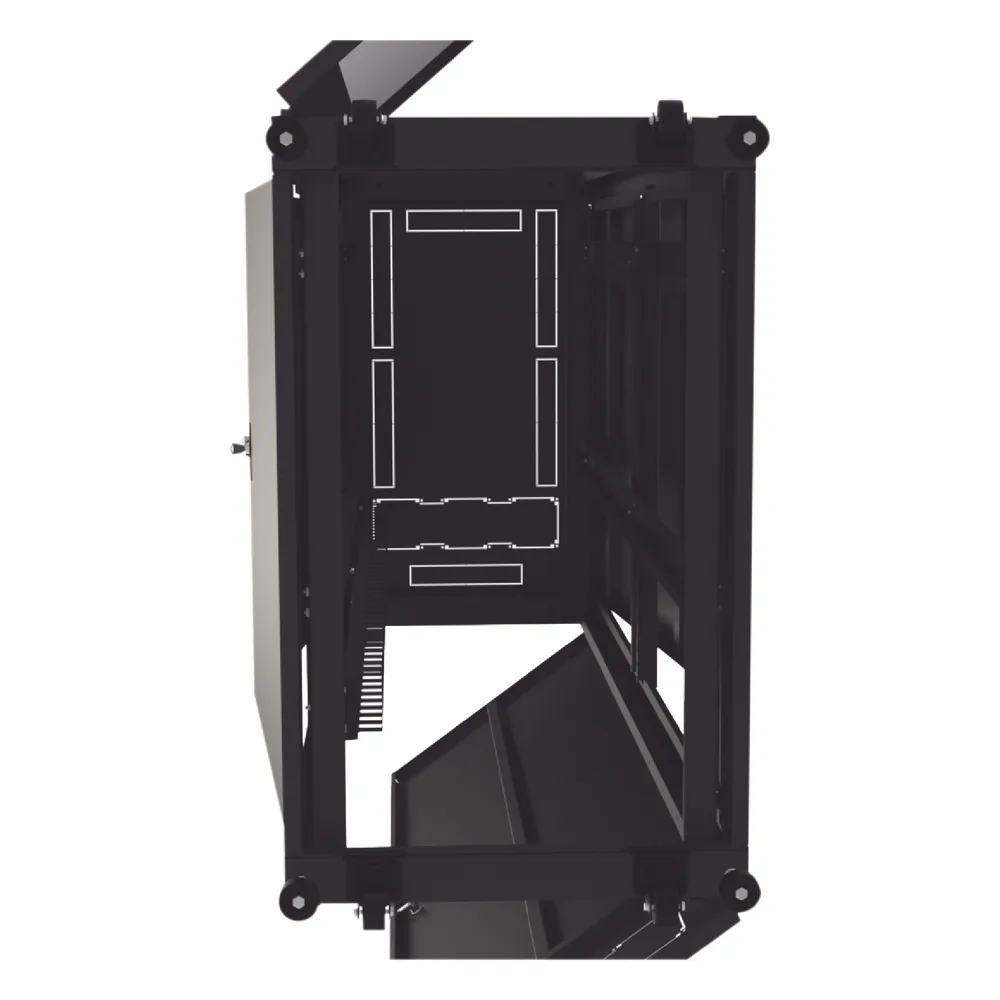 Gabinete para Telecomunicaciones Rack Estándar de 19", 42UR, 600 mm Ancho x 1000 mm Profundidad. Fabricado en Acero, Se envía el Gabinete Armado. – vista 12
