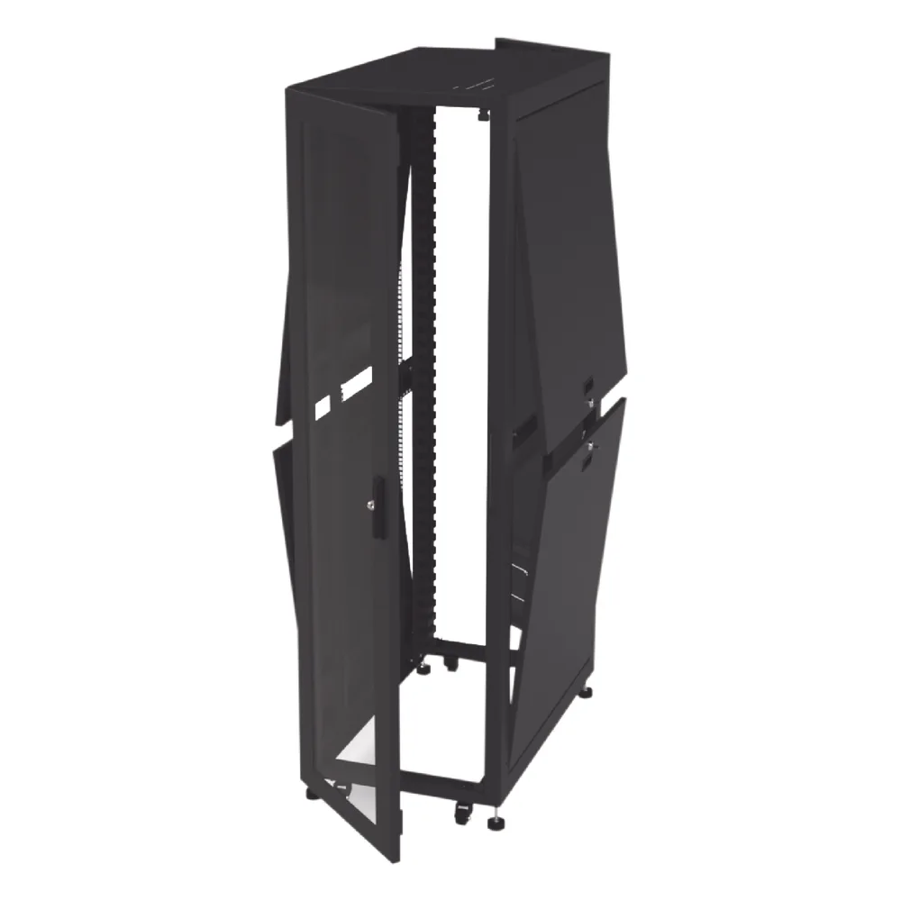 Gabinete para Telecomunicaciones Rack Estándar de 19", 42UR, 600 mm Ancho x 1000 mm Profundidad. Fabricado en Acero, Se envía el Gabinete Armado. – vista 15